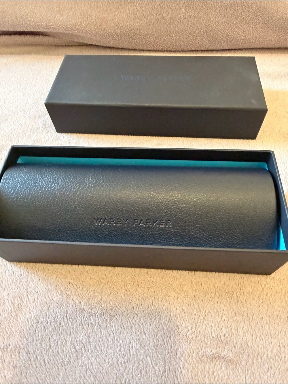 Warby Parker Tortoiseshell Cat-Eye Glasses (Wide Fit) - Picture 8 of 9
